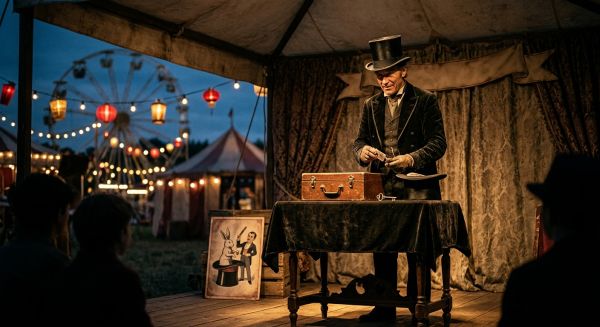 Les secrets des plus grands illusionnistes de foire