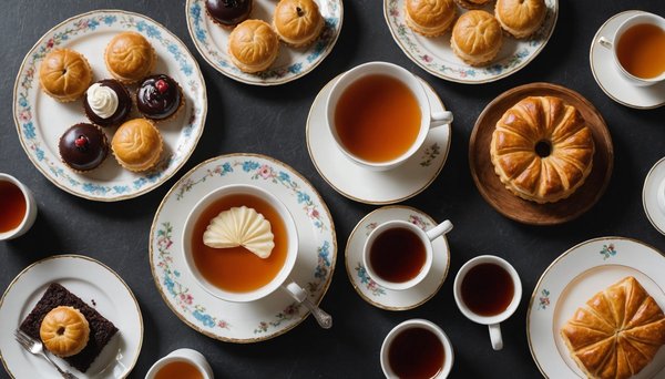 Délices sucrés : top 5 combinaisons de thé et pâtisserie