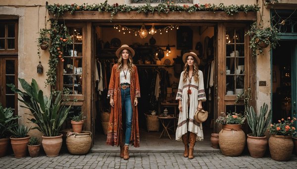 Découvrez le style unique des vêtements bohèmes chez espace bohème