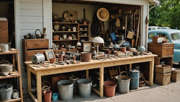 Vide grenier : un événement incontournable pour les passionnés d'antiquités